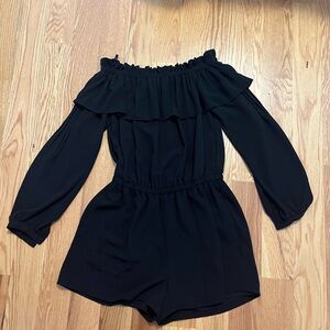 Michael by Michael kors black romper